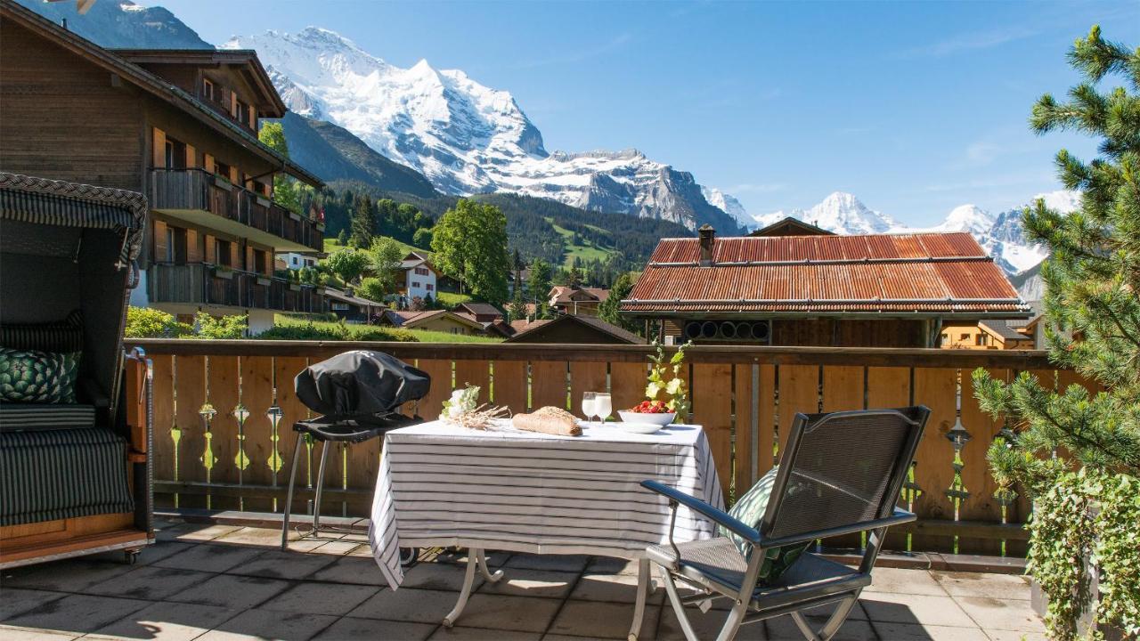 Les Residences Waldbort Wengen Kültér fotó