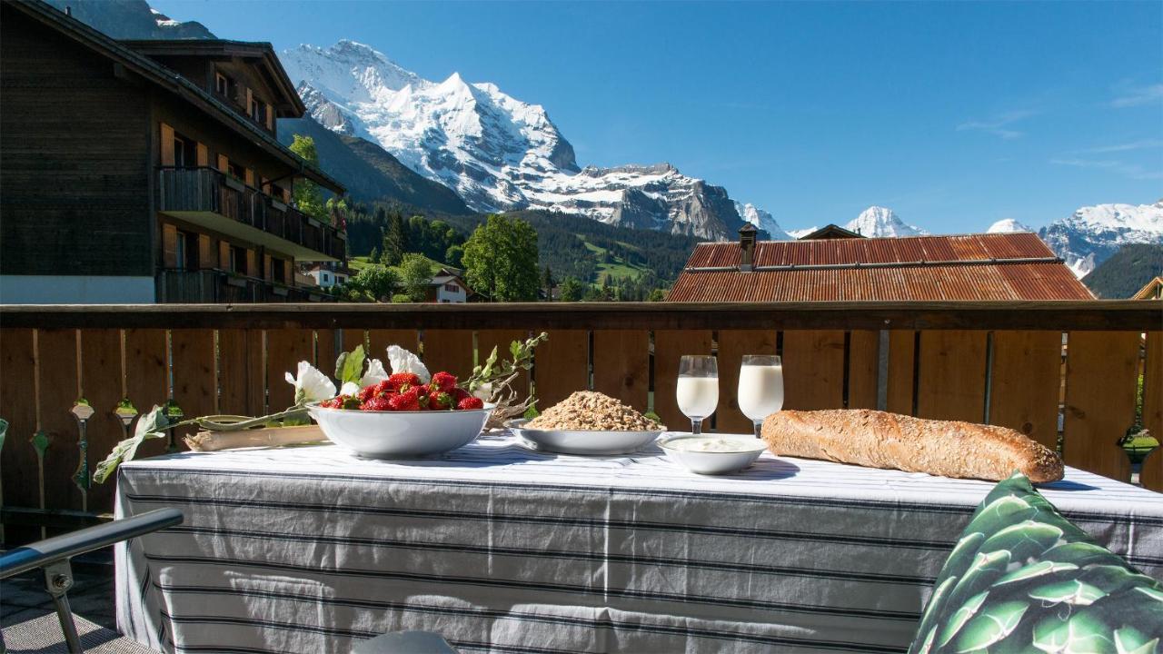 Les Residences Waldbort Wengen Kültér fotó